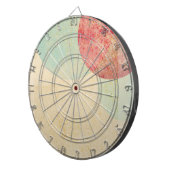 Cible De Fléchettes Cercles vintages (Devant droit)