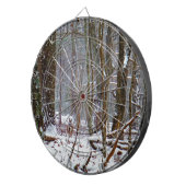 Cible De Fléchettes cerf à queue blanche dans la neige (Devant droit)