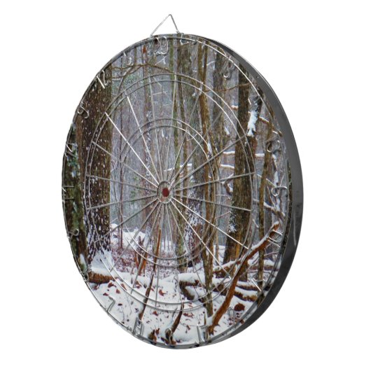 Cible De Fléchettes cerf à queue blanche dans la neige (Devant droit)