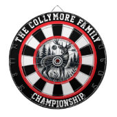 Cible De Fléchettes Cerf avec Antlers à Bullseye (Devant)