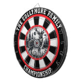 Cible De Fléchettes Cerf avec Antlers à Bullseye (Devant droit)