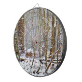 Cible De Fléchettes Cerf dans la neige, lécher la jambe (Devant droit)