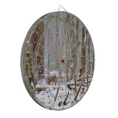 Cible De Fléchettes Cerf dans la neige, lécher la jambe (Devant gauche)