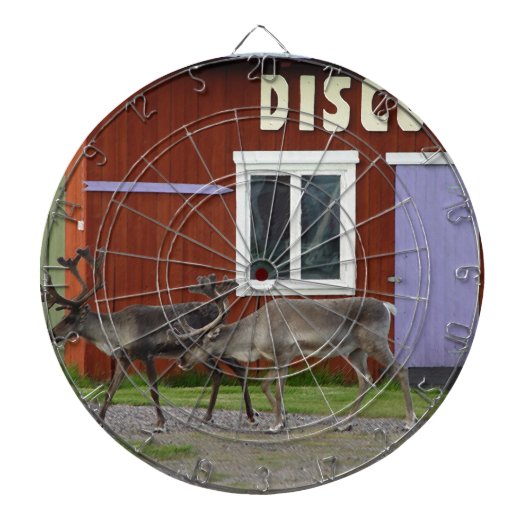 CIBLE DE FLÉCHETTES CERFS COMMUNS DE DISCO (Devant)
