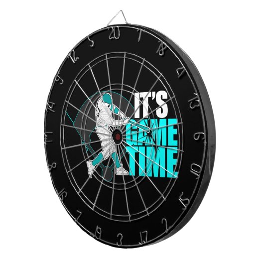 Cible De Fléchettes C'est l'heure du jeu - Baseball (Devant droit)