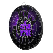 Cible De Fléchettes C'est l'heure du jeu - violet (Devant droit)