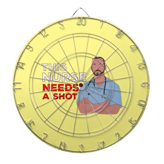 Cible De Fléchettes Cette Infirmière A Besoin D'Une Balle (Devant)