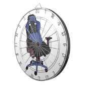 Cible De Fléchettes Chaise de jeu (Devant droit)