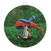 Cible De Fléchettes Champignons magiques (Devant)