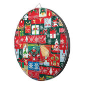 Cible De Fléchettes Chandail moche de Noël (1) (Devant droit)