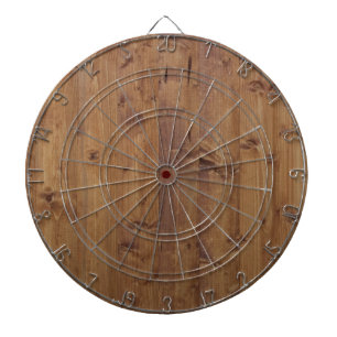 Cible De Fléchettes Chariots en bois, écorces, planches, mur de grang