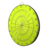 Cible De Fléchettes Chartreuse Couleur jaune uni (Devant droit)