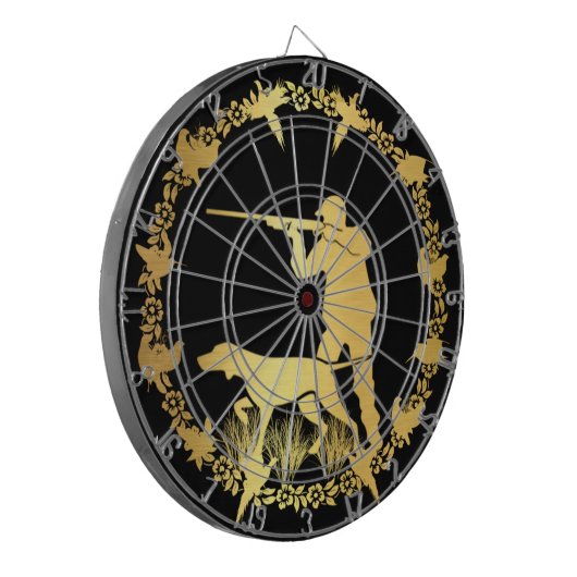 Cible De Fléchettes Chasseur d'or (Devant gauche)