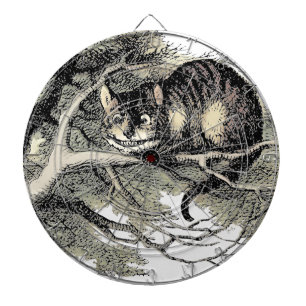 Cible De Fléchettes Chat de Cheshire Alice au Pays des Merveilles Clas