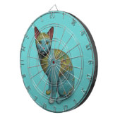 Cible De Fléchettes Chat Planète (Devant droit)