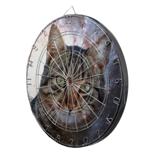 Cible De Fléchettes Chat spatial (Devant droit)