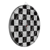 Cible De Fléchettes Checkerboard Home Rug of the Classic Elegance (Devant gauche)