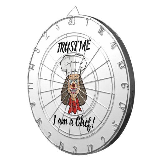 Cible De Fléchettes Chef femme (Devant droit)