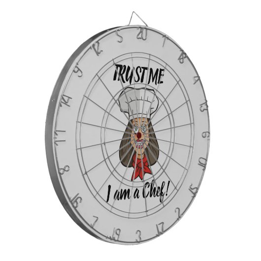 Cible De Fléchettes Chef femme (Devant gauche)