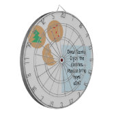 Cible De Fléchettes Cher Père Noël - Apportez des jouets (Devant gauche)