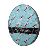 Cible De Fléchettes Cherry Blossom, Pink Sakura, Votre Nom (Devant droit)