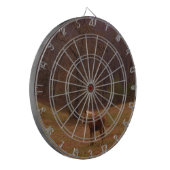 Cible De Fléchettes Cheval Brown et blond dans un champ (Devant gauche)