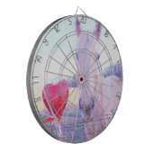 Cible De Fléchettes Cheval jaune et Coeur rouge (Devant gauche)