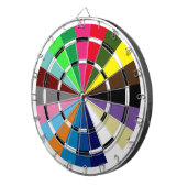Cible De Fléchettes Cheval unique Racing Saddle Cloth Colors Dartboard (Devant droit)