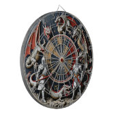 Cible De Fléchettes Chevaliers et Dragons (Devant gauche)