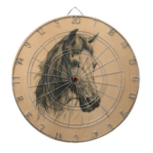 Cible De Fléchettes Cheval's Head (par Heywood Hardy)