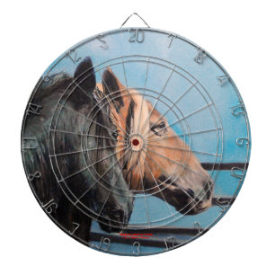 Cible De Fléchettes Chevaux/Cabalos/Horses