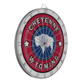 Cible De Fléchettes Cheyenne Wyoming (Devant gauche)