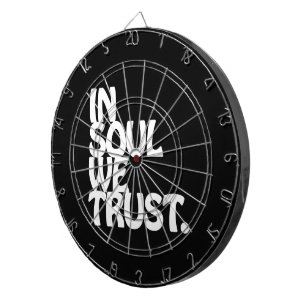 Cible De Fléchettes Chez Soul, Nous Avons Confiance.