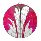 Cible De Fléchettes Chic rose rouge extraordinaire Hakuna Matata cadea (Devant)