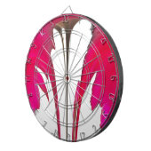 Cible De Fléchettes Chic rose rouge extraordinaire Hakuna Matata cadea (Devant droit)