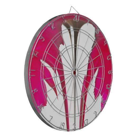 Cible De Fléchettes Chic rose rouge extraordinaire Hakuna Matata cadea (Devant gauche)