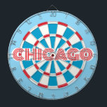 Cible De Fléchettes CHICAGO Chitown Pride<br><div class="desc">CHICAGO Chitown Pride Dart Board. Great gift for Chicagoans! You may edit text by selecting the personalization option 🎯Please let me know if you have additional questions and because Zazzle's customer support handles the customer experience you may reach Zazzle customer support by chat, phone or email as explained in this...</div>