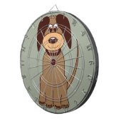 Cible De Fléchettes Chien Brown (Devant droit)