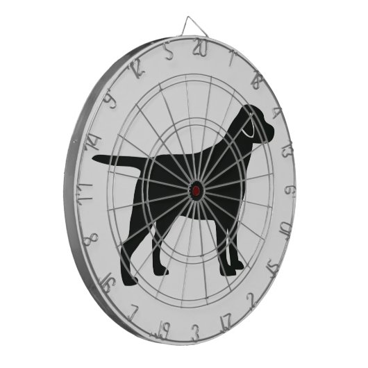 Cible De Fléchettes Chien du Black Lab (Devant gauche)