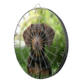 Cible De Fléchettes Chiot Brown Dachshund (Devant droit)