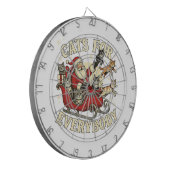 Cible De Fléchettes Christmas Cat (Devant gauche)