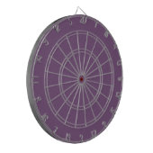 Cible De Fléchettes Chroma Textura - Tableau de fléchettes prune (Devant gauche)