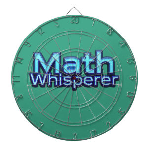 Cible De Fléchettes Chuchoteur de Maths