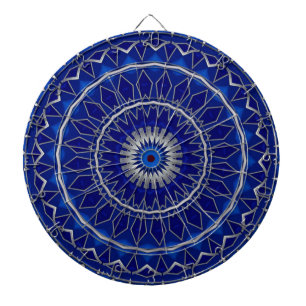 Cible De Fléchettes Cible décorative bleue pour fléchettes