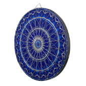 Cible De Fléchettes Cible décorative bleue pour fléchettes (Devant droit)