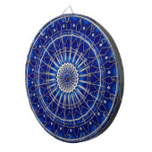 Cible De Fléchettes Cible décorative bleue pour fléchettes (Devant droit)
