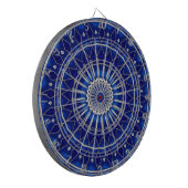 Cible De Fléchettes Cible décorative bleue pour fléchettes (Devant gauche)