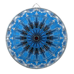 Cible De Fléchettes Cible décorative bleue pour fléchettes