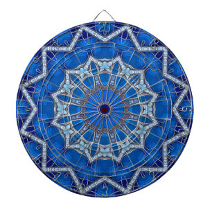 Cible De Fléchettes Cible décorative bleue pour fléchettes
