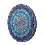 Cible De Fléchettes Cible décorative bleue pour fléchettes (Devant droit)